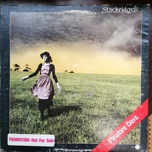 PROMO sample 見本盤 US original stackridge pinafore days white label analog record レコード LP アナログ vinyl