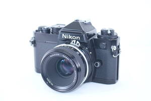 ★極美品★ニコン NIKON FE Ai NIKKOR 50mm f2 ★露出計・シャッター全速OK★#X776