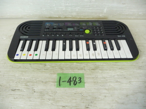 1-483 8◇CASIO/カシオ ミニキーボード/電子ピアノ SA-46 8◇