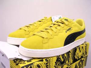 新品 PUMA SUEDE STAPLE 黄黒 27.5cm US9.5 定価14300円 限定モデル プーマ スエード ステイプル #391567-01 キングギドラ クライド CLYDE