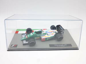 ◇F1マシンコレクション④◆ 1/43 [ ベネトンB186 - 1986年 ゲルハルト・ベルガー ] ◆BENETTON/デアゴスティーニ◇