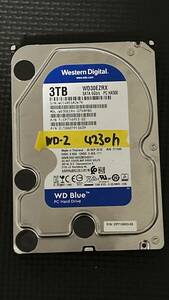 3TB　使用4230時間　WesternDigital WD30EZRX 送料無料