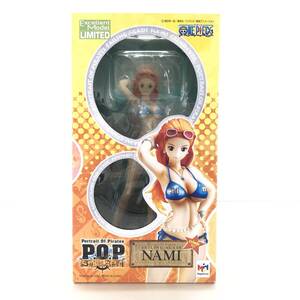 ☆未使用品☆ メガハウス フィギュア ワンピース ナミ Crimin Ver. エクセレントモデルLIMITED Portrait.Of.Pirates Sailing Again 未開封