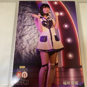 AKB48 福岡聖菜 第6回AKB48紅白対抗歌合戦 DVD 特典 生写真