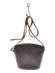 LOUIS VUITTON◆ドルーオ_モノグラム・キャンバス_BRW/PVC/BRW/モノグラム