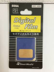 ●○Ｆ934 未使用 セガ デジタルカメラ専用 DIGIO専用 Digital Film 4Mbit HDC-4000○●