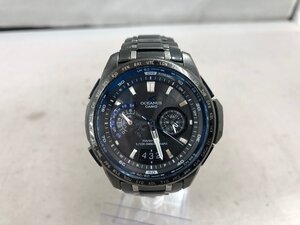 24.10修理済【CASIO OCEANUS】カシオ　オシアナス　タフソーラー　メンズ腕時計　SY02-H5O