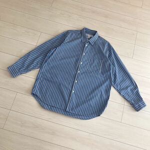 COMME des GARCONS SHIRT FOREVER Wide Classic ストライプ シャツ L コムデギャルソン CDG HOMME PLUS BLACK DEUX eye JUNYA WATANABE MAN