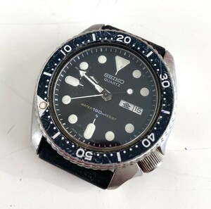 B27)100円～SEIKO/セイコー ダイバー 7548－7000 