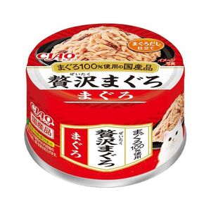 （まとめ買い）いなばペットフード CIAO チャオ 贅沢まぐろ まぐろ 60g 猫用フード 〔×24〕