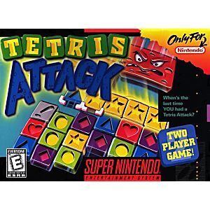 ★送料無料★北米版 スーパーファミコン SNES Tetris Attack ヨッシーのパネポン