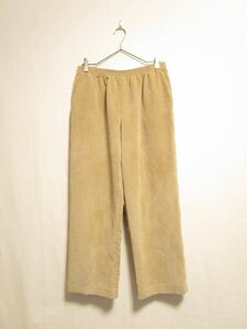 1990s ALFRED DUNNER made in Swaziland corduroy fabric easy pants ワイドパンツ イージーパンツ ビンテージコーデュロイパンツ