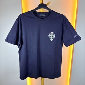 クロムハーツ Chrome Hearts ブラック ロゴグラフィティ 半袖Tシャツ