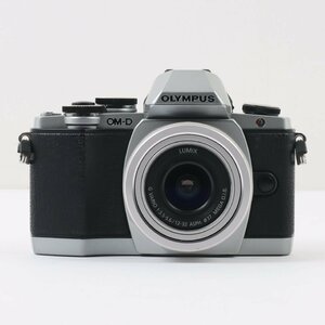 1円～ OLYMPUS オリンパス ミラーレス一眼カメラ OM-D E-M10 / LUMIX 12-32mm 1:3.5-5.6　【電源ON確認】