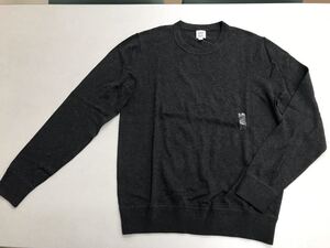 ●ＧＡＰ●新品●コットン・セーター●グレー●Sサイズ●ニット●綿●ギャップ●濃いグレー●ビジネスに●通勤●オフィース●5.2-1