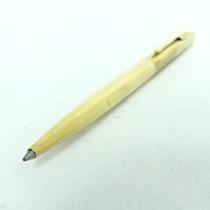 パーカー PARKER 黒インク ノック式 ボールペン ゴールドカラー 筆記用具 USED /2305C