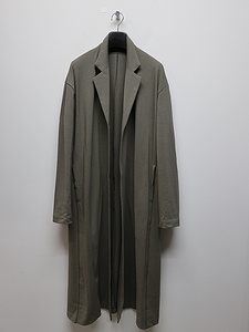 SALE30%OFF/LAD MUSICIAN・ラッド ミュージシャン/40/50 T-CLOTH LONG JACKET/KHAKI GRAY・44