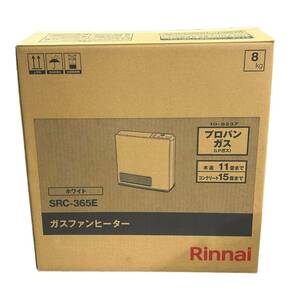 Rinnai リンナイ ガスファンヒーター SRC-365E プロパンガスヒーター LPガス 2023年7月購入【未使用品】