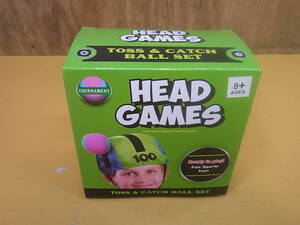 ◎I/277●【未使用品】帽子スポーツゲーム☆HEAD GAMES☆TOSS＆CATCH BALL SET