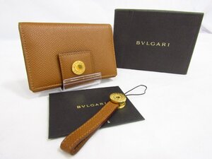 BVLGARI ブルガリ カードケース 名刺入れ ストラップ 箱付き 中古品 ◆140281