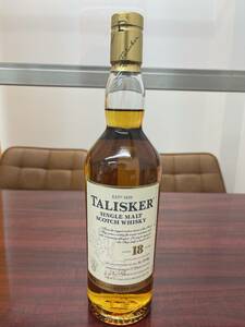 【大黒屋】［未開栓］TALISKER（タリスカー）18年 メイド バイ ザ シー 45.8％ 700ml