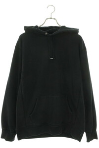 シュプリーム パーカー 19AW Micro Logo Hooded Sweatshirt サイズ:XL マイクロロゴ フーデッド スウェットパーカー 中古 OM10