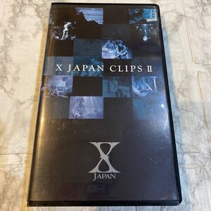 X JAPAN CLIPS Ⅱ VHS カセットカセット 年代物