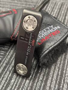 希少☆SCOTTY CAMERON スコッティキャメロン☆TRIPLE BLACK B3（トリプルブラックB3）SANTA FE LTD☆34インチ☆極上中古品☆正規品☆