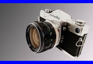 【即決】 ミノルタ minolta SR-7 MC W. ROKKOR-SG 1:3.5 f=28mm レンズ付き　動作現状品