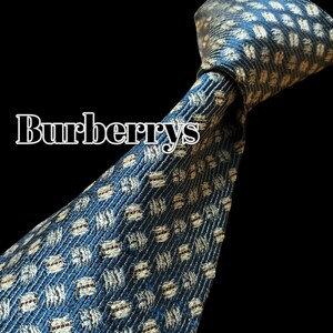 ★Burberrys★　バーバリーズ　ブルー系　総柄　短め