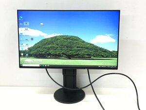 （使用時間：1H)EIZO 23.8 型 液晶モニター FlexScan EV2451 　2018年製　訳あり　中古品（管：2F-M）　