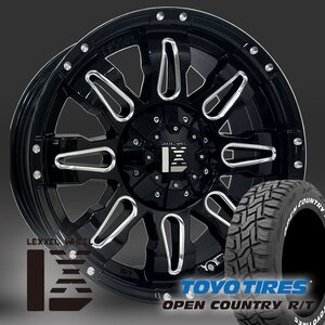 LEXXEL【Balano】エスカレード ナビゲーター ランクル300 20インチ トーヨー オープンカントリー R/T 265/50R20 275/55R20