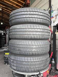 ●送料安い●エアチェック済●　　185/60R15　グッドイヤー　EfficientGrip　ECO　EG02　2020年製　バリ山4本 　京都交換＆手渡しOK