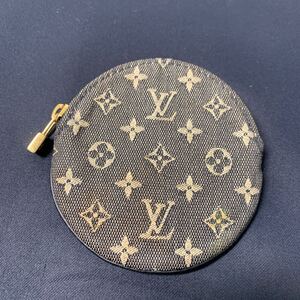 ★大阪/店舗受け取り可★Louis Vuitton ルイヴィトン ポルトモネロンモノグラムミニコインケース 小銭入れ 約直径9.5cm　重量30g A09312★