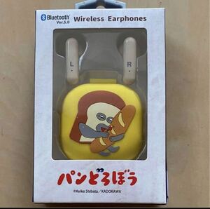 イヤホン　パンどろぼう　ワイヤレスイヤホン　ポップアップ　TSUTAYAパンどろぼう ワイヤレス Bluetooth イヤホン 