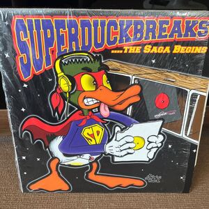 【US盤】The Turntablist / Super Duck Breaks ...The Saga Begins LP レコード　Superduckbreaks