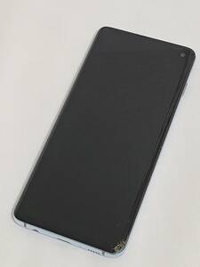 【完動品】Galaxy S10 SC-03L 判定〇 SIMフリー docomo Samsung SC03L ブルー 128GB【送料無料】ドコモ ギャラクシー【中古品】