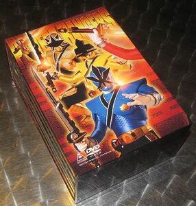 中古セル DVD-BOX Power Rangers SAMURAI 侍戦隊シンケンジャー 全5巻