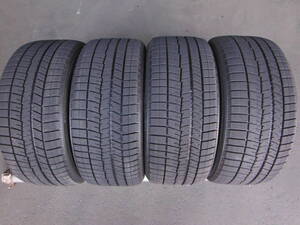 P2692　送料無料! 4本SET価格! バリ溝 美品 245/40R18 ダンロップ WINTER MAXX WM03 スタッドレス 245/40/18 245/40-18 エアーチェック済!