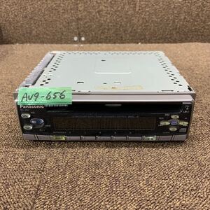 AV9-656 激安 カーステレオ CDプレーヤー Panasonic CQ-RX350D 7EAGA101502 CD FM/AM オーディオ 通電未確認 ジャンク