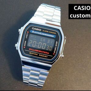 【新品/即決/送料込】CASIO チープカシオ 液晶反転 カスタム カシオ腕時計