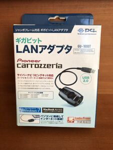 超美品 中古 使用1回 PCI ギガビット LAN アダプター GU-1000T Pioneer パイオニア carrozzeria カロッツェリア サイバーナビ 対応 PLANEX