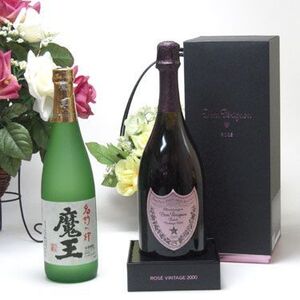 セレクションSAKE史上最強福袋2本セット(芋焼酎魔王720ml ドン ペリニヨン ロゼ750ml)