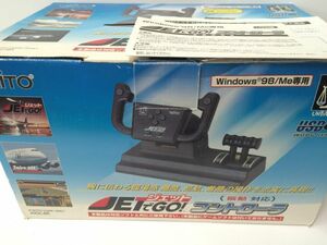 希少未使用保管品●ジェットで JetでGO! Windows コントローラ JGOC-85 USB●箱説付