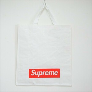 ストア限定 2023FW Supreme Shopping Bag シュプリーム ショッパー トートバッグ ボックスロゴ BOXLOGO トート 白 キャンプ バーベキュー