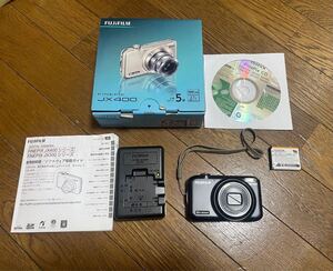 FUJIFILM 富士フイルム コンパクトデジタルカメラ FINEPIX JX400 シャッター動作OK 一部難あり