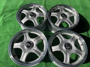 202447＊RAYS　VOLK　Racing　AV 15X6.5J SET35 4H /100 ハブ径64　4本　