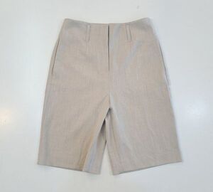 H7003　H&M　エイチアンドエム　ハーフパンツ　ショートパンツ　ベージュ　EUR34　UK6　CN150/64A