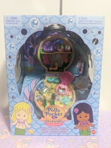 日本未発　復刻版　ポーリーポケット　polly　pocket　Mermaid Dreams　compact(グリーンマーメイドバージョン)