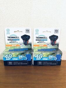 送料無料◆THERMACELL (交換用)アウトドア用ブユ・虫シールド Backpacker 取替え虫よけマット(48時間) 12枚入り2箱セット 新品